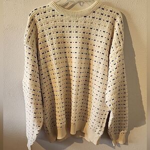 Vintage Men Sweater Sedgefield L Country Club Golf USA Grandpa Preppy